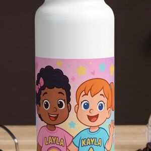 Kayla & Layla kids’ Water Bottle
